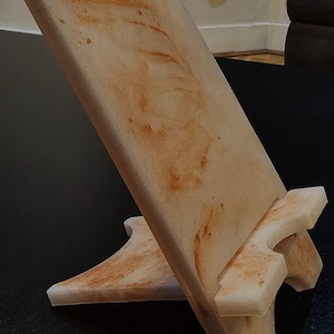 Soporte para teléfono de resina epoxi, soporte para teléfono personalizado, soporte para teléfono con letras, soporte móvil hecho a mano, soporte para teléfono móvil, soporte para teléfono para escritorio