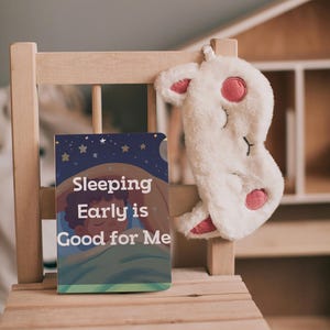 Social Story, Going to Sleep Early is Good for Me, Bedtime Social Story, Special Education Social Stories, Autism Friendly Bedtime Book