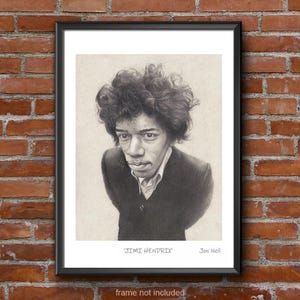 Jimi Hendrix art print