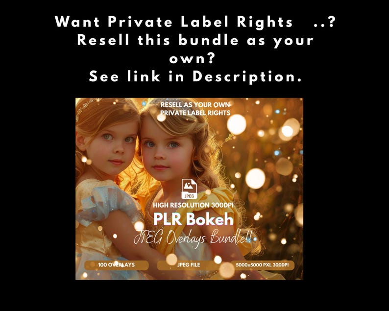 100+ Bokeh Light Leak Overlays: Photoshop Effects (JPEG, 5000x5000 px) (Instant Download) image 9