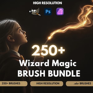 Magic Animal Brushes for Photoshop & Procreate (Digital Download)