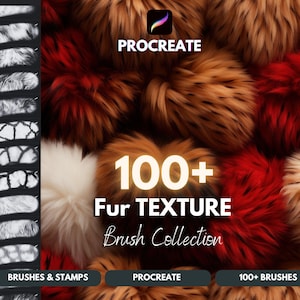 Fur Texture brushes. Procreate fur brushes. Procreate texture brush. Digital brushes Procreate Fur Textures Fur Procreate Brush Texture