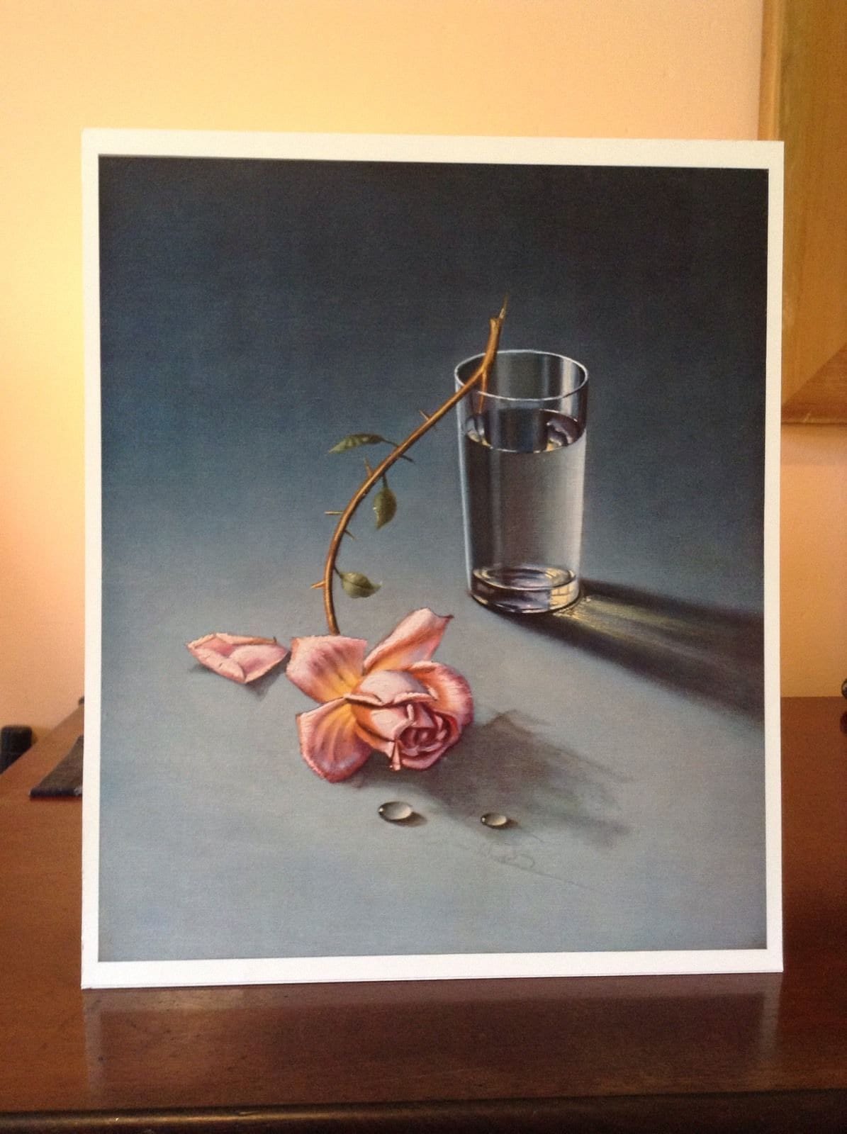 ORIGINAL RARE Tretchikoff Weeping Rose 1969 - Vintage Kitsch Art Print ...