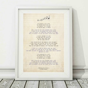 Rose Royce - Wishing On A Star - Song Lyric Art Poster Print - Tamaños A4 A3