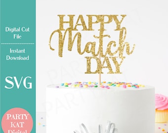Happy Match Day Cake Topper SVG File, Med School SVG, Doctor Graduation, Nursing School, Graduation Party, class of 2023, instant download