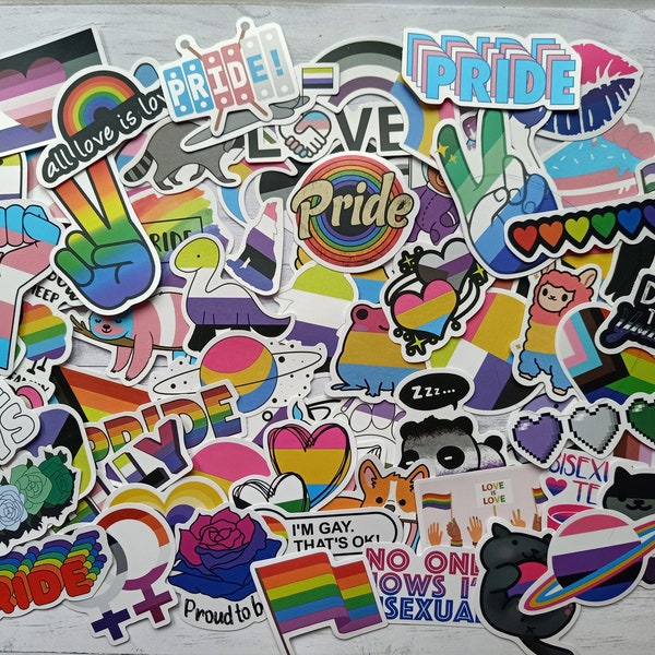 Pride Stickers - Etsy