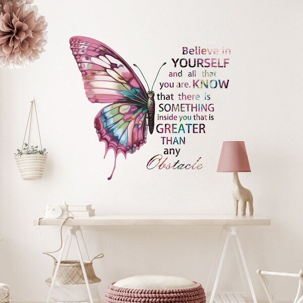 Butterfly Wall Decal Etsy
