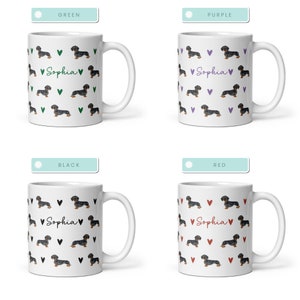 Silver Dapple Dachshund Mug