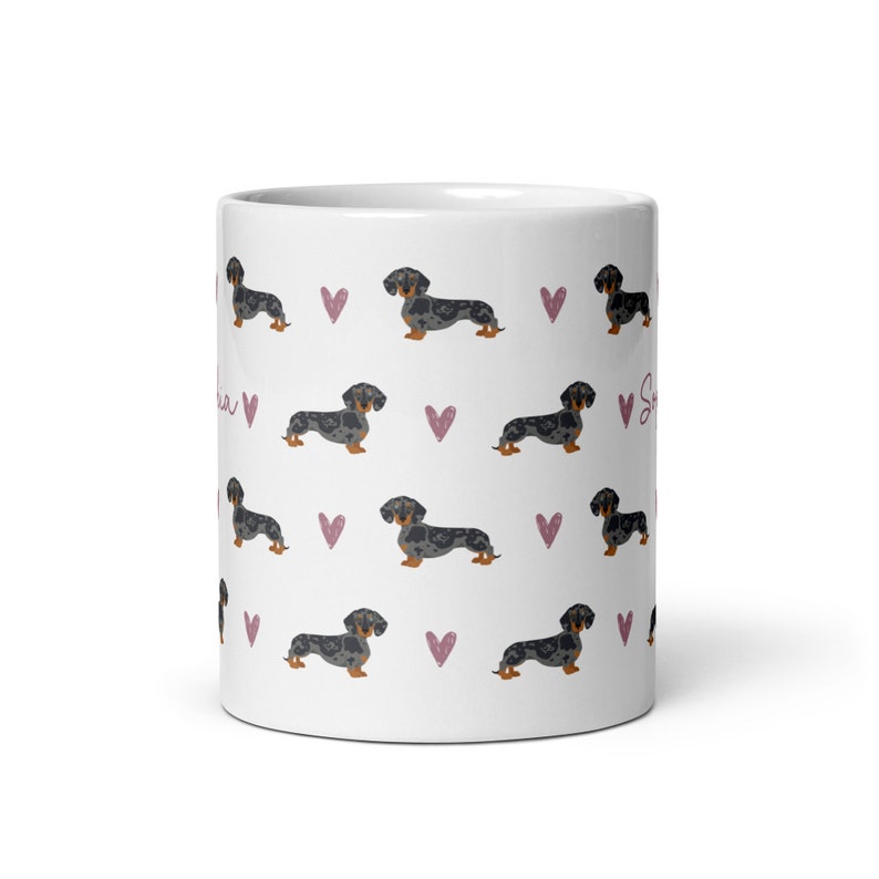 Silver Dapple Dachshund Mug