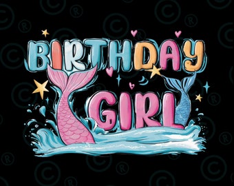 Birthday Girl svg png , Birthday Party Girl png svg , Youth Birthday Girl svg png, Birthday svg png . Birthday Girl svg png