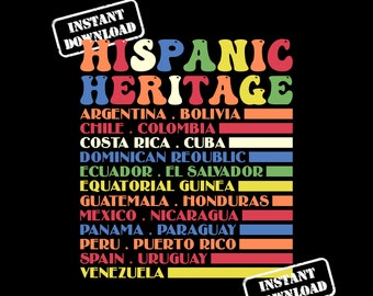 Hispanic Heritage png svg ,National Hispanic,Hispanic Month,Heritage Month,Heritage Month svg,Hispanic svg,Latina SVG,Celebrate Hispanic,