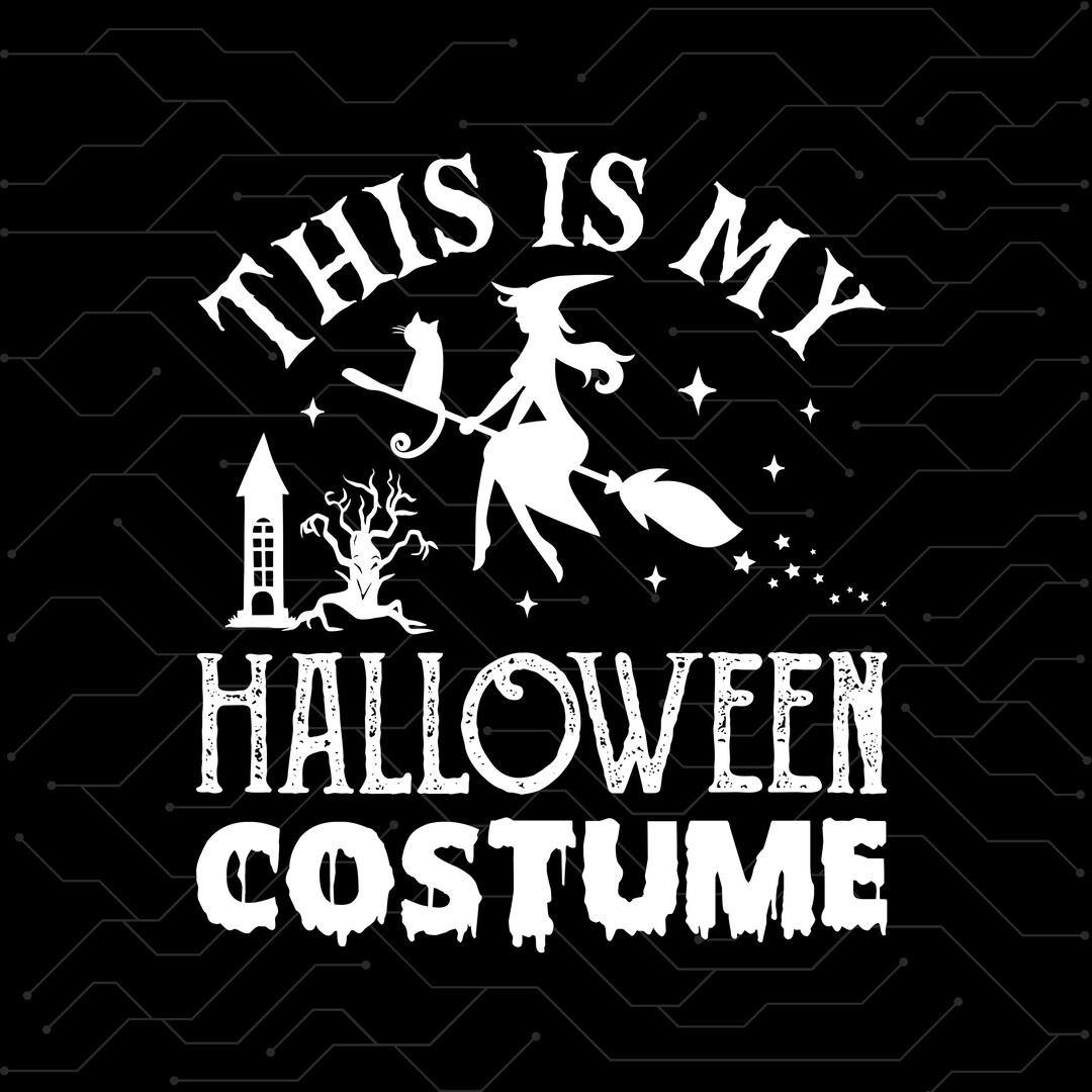 This is My Halloween Costume Png Halloween Gift Halloween Etsy