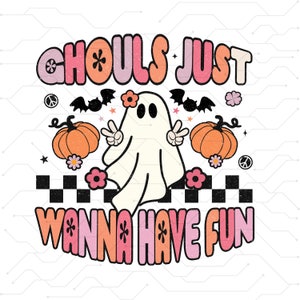 Ghouls png,Ghost png,Spooky Season png,Spooky Vibes Svg,Lets Go Ghouls png,Halloween png,Funny Halloween png,Bats,Retro Halloween,