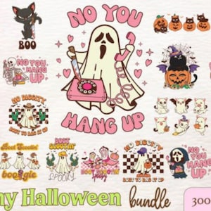 Halloween Sublimation Designs Bundle Png, Halloween Png Bundle, Halloween Designs Bundle, Sublimation Designs Téléchargements, Téléchargement numérique