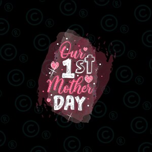 Nosso Primeiro Dia das Mães png, 1º Dia das Mães png, Urso png Mamãe e Eu png, Esperando png, Grávida png para png