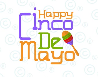 Happy Cinco de Mayo  png Svg, Mexican Fiesta Svg, Mexican Svg, Fiesta png  Svg, Cinco de Mayo Png, Fiesta Squad png Svg