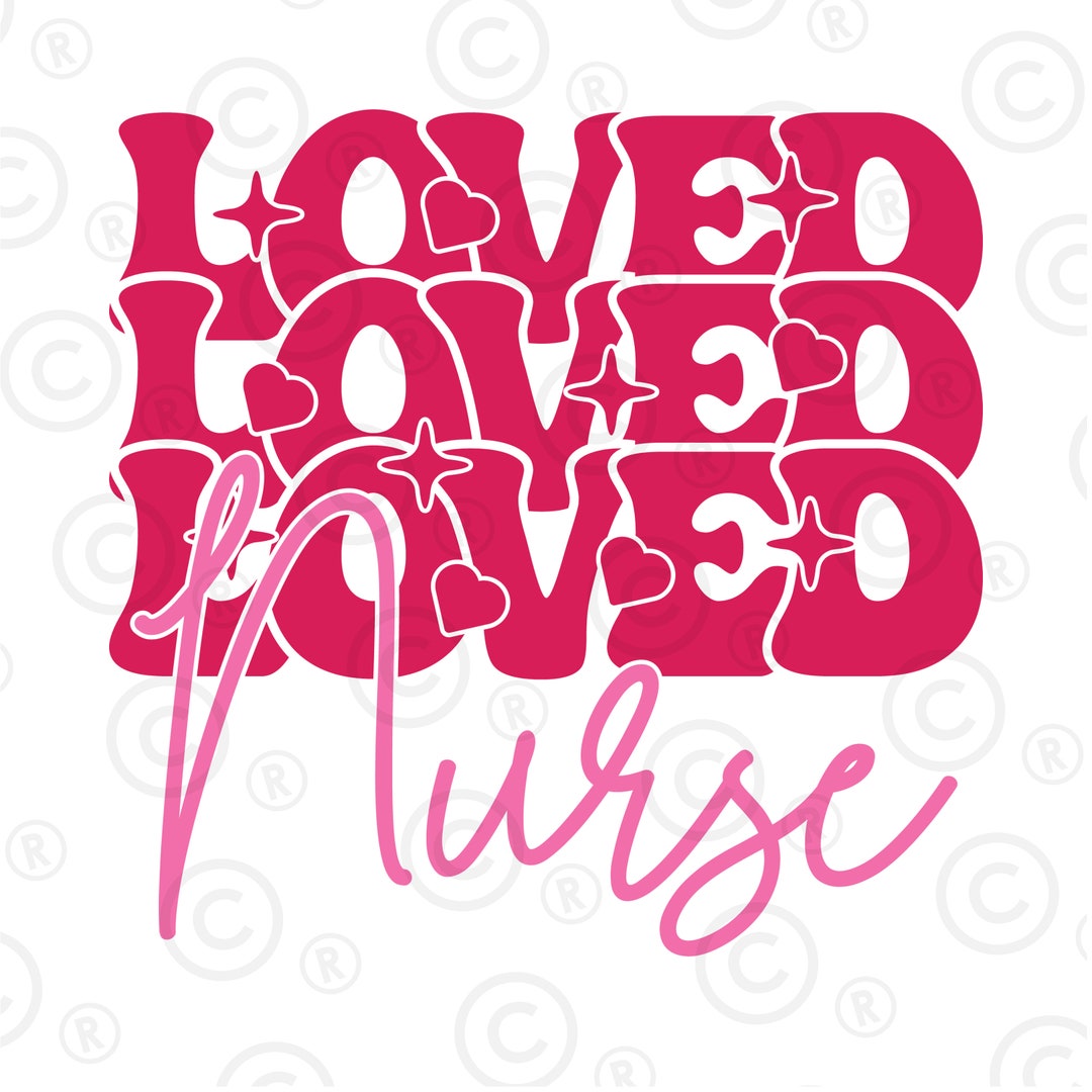 Love Nurse SVG Png/cut File / Cricut / Commercial Use / Silhouette ...