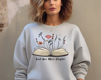 Buch mit Blumen png, Nur noch ein Kapitel png, Buchliebhaber png, Bücherwurm png, Florale Linie Kunst, Leselehrer png, Lehrerhemd png