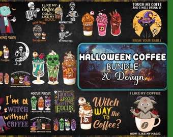 Fall Coffee Bundle Png , Halloween Coffee Latte Png Bundle, Pumpkin spice drinks, Pumpkin Coffee Png,Fall Autumn Png, Pumpkin Spice Iced Png