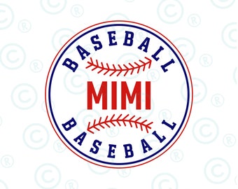 Baseball Mimi PNG Image, Baseball Grandma Black Design, Sublimation Designs Downloads, PNG File