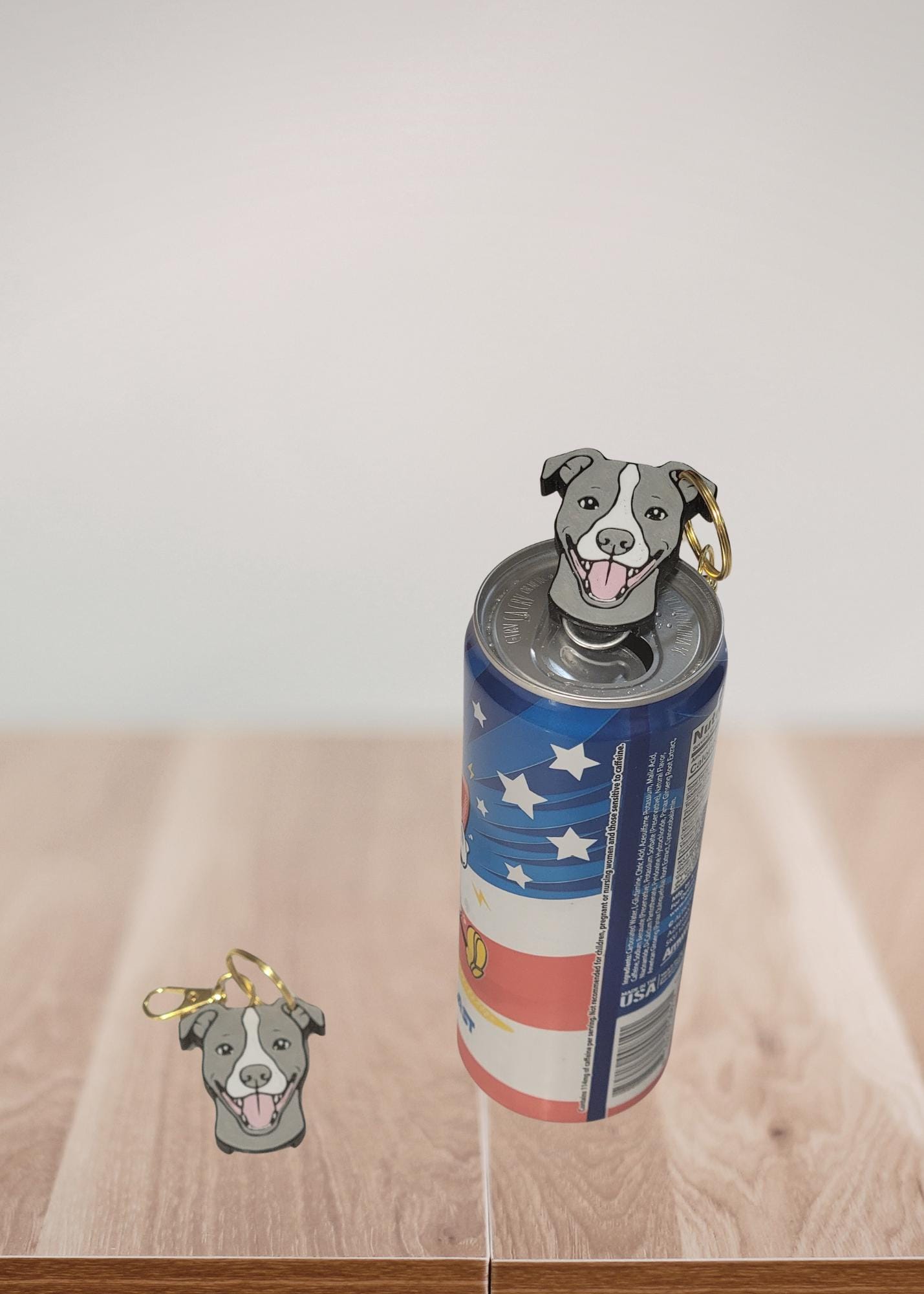 Pitbull Keychain - Etsy
