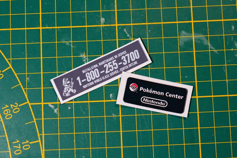 RG35XX Back Gameboy Stickers Pack - Etsy