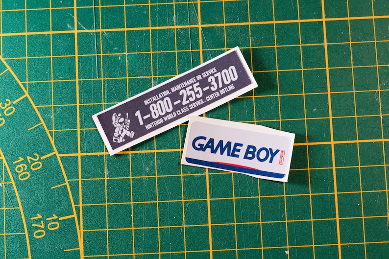 RG35XX Back Gameboy Stickers Pack - Etsy