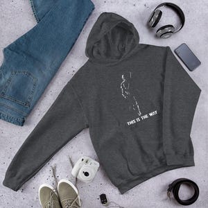Mando Hoodie, This is The Way Sweater, Star Wars Sweater, Mando Sweater