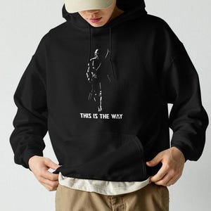 Mando Hoodie, This is The Way Sweater, Star Wars Sweater, Mando Sweater