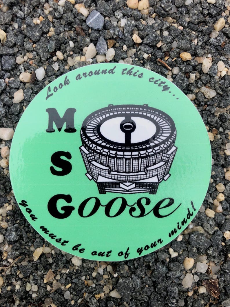 Msg Sticker Goose the Band MSG Vinyl Sticker - Madison Square Garden Goose - Etsy