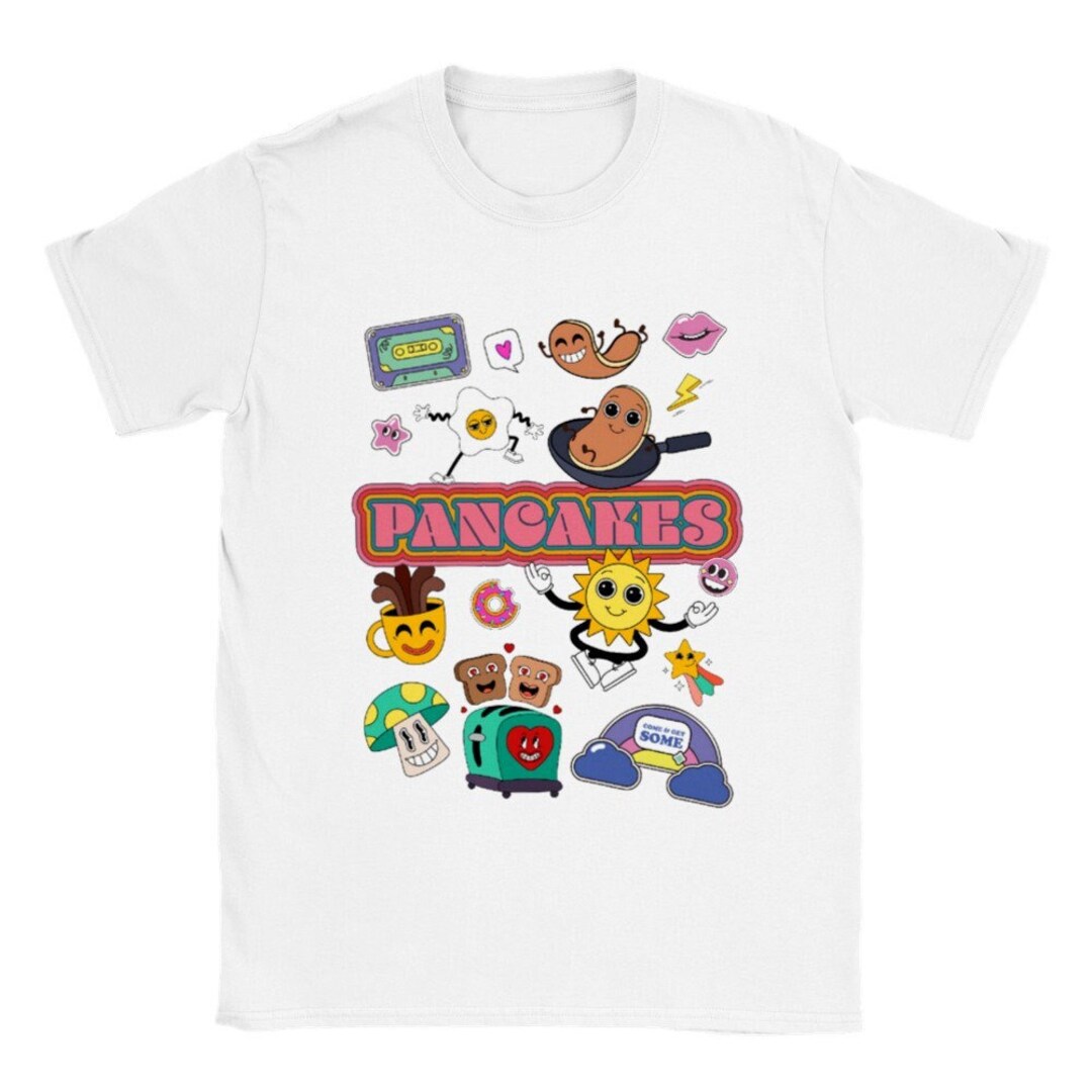 Goose // Pancakes Sticker Shirt Etsy