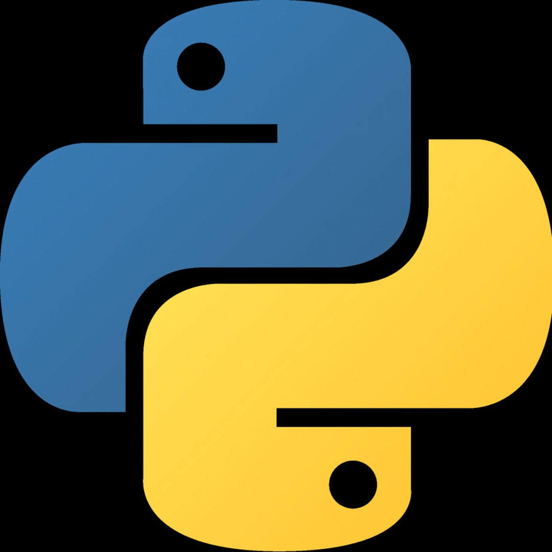 Python Logo Sticker - Etsy