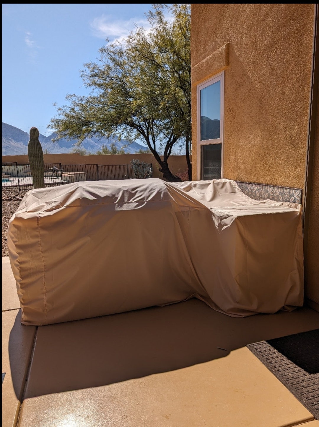 Custom Garden Furniture Cover of All Sizes, Waterproof Kitchen Outdoor ...