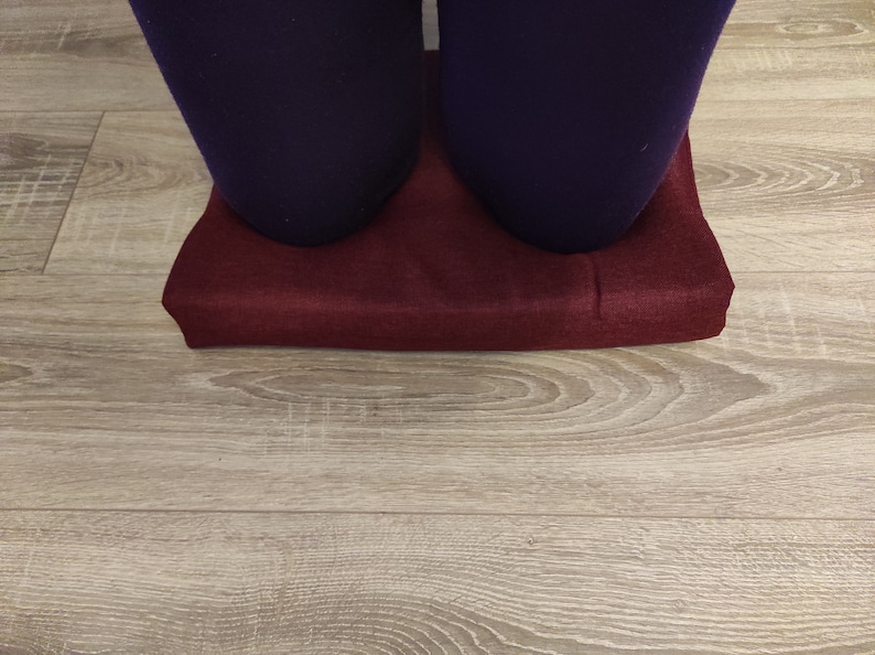 Thick Cushion On Which To Kneel In Church