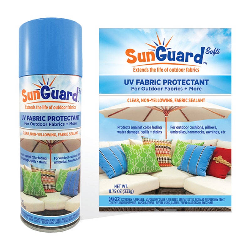 SUNGUARD Fabric UV Protectant and Sealant Spray 3 Pack for Garden and