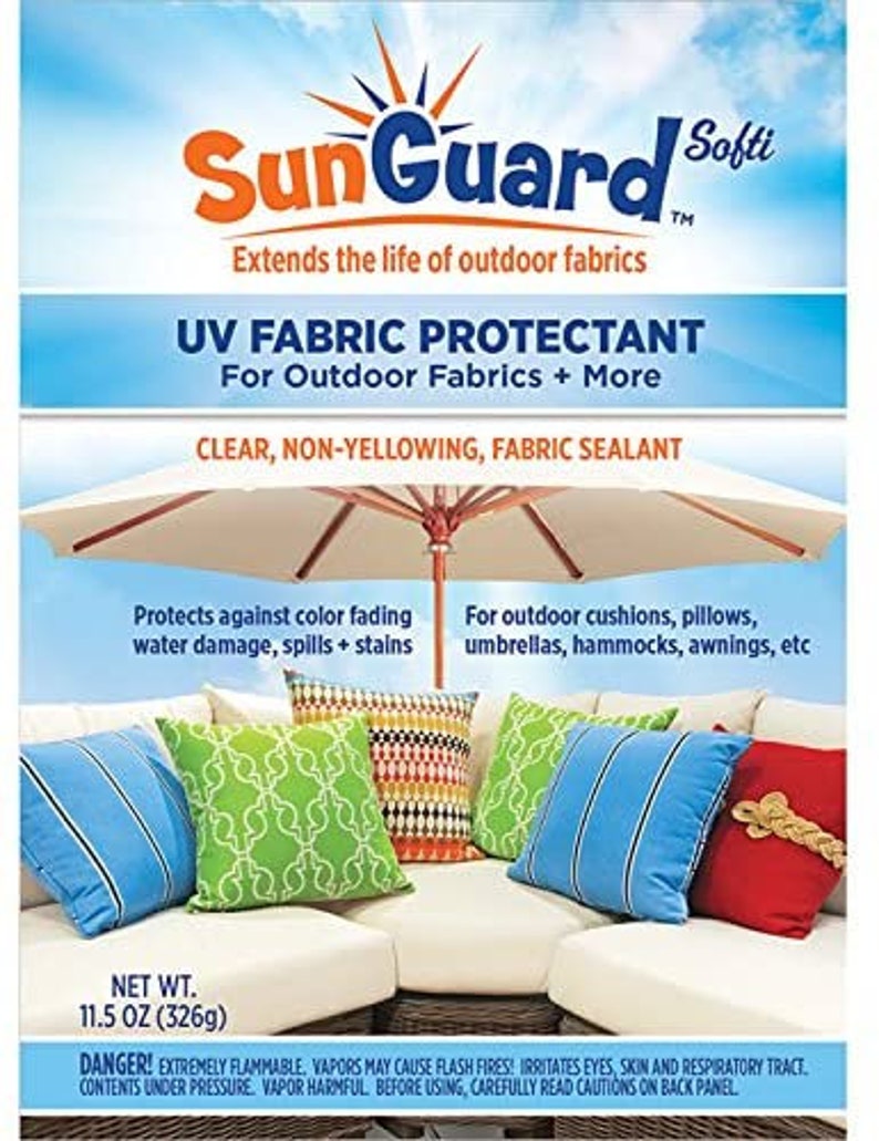 SUNGUARD Fabric UV Protectant and Sealant Spray 3 Pack for Garden and
