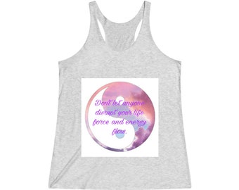 AffirmationTri-Blend Racerback Tank