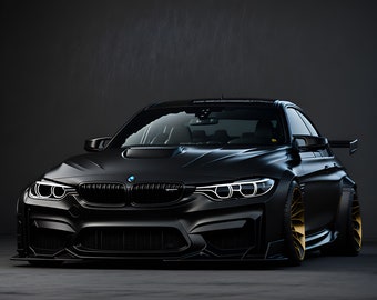 Widebody Black BMW M3