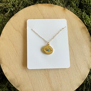 Evil eye necklace