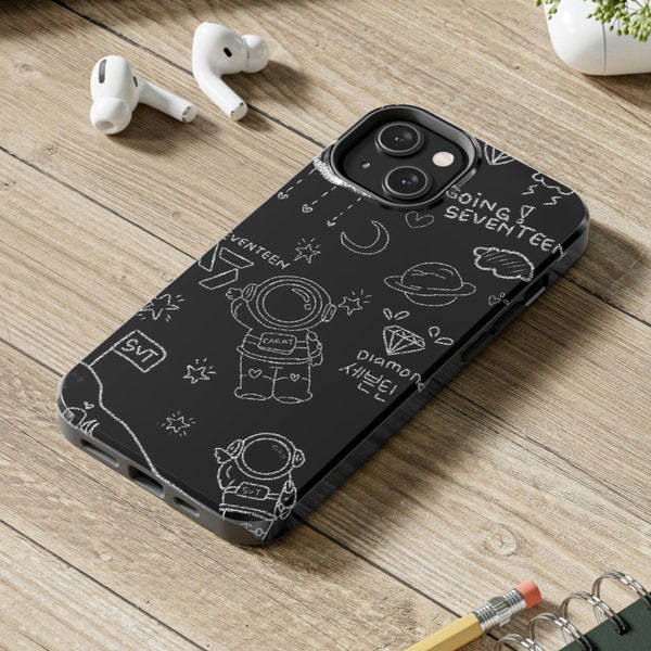 Kpop Seventeen Tough Impact Resistant Phone case - iPhone 11, 12, 13, 14 Pro Max, Xs Xr