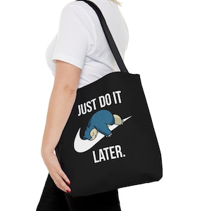 Just do it later snorlax hoodie new arrivals