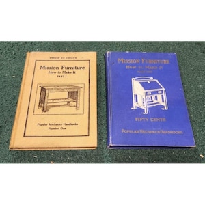 1909 1910 POSITION MÖBEL Wie man es macht Teil Eins und Teil Zwei Beliebte Mechanik