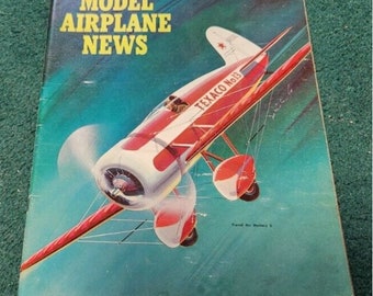 1958 april MODELVLIEGTUIGNIEUWS Magazine Travel Air Mystery 5 Mitchell Astro Hog