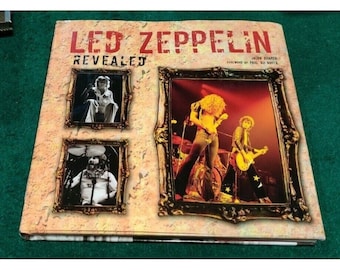 2008 LED ZEPPELIN Enthüllt Jason Draper Englische Rock Band Hardcover Hardcover mit DJ