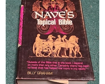 1974 ネイブのトピック別聖書 聖書要約 オービル・J・ネイブ hc/dj