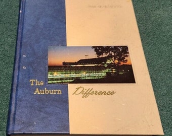 1989 GLOMERATA Auburn Universität Tigers Jahrbuch Alabama Football Keine Signaturen