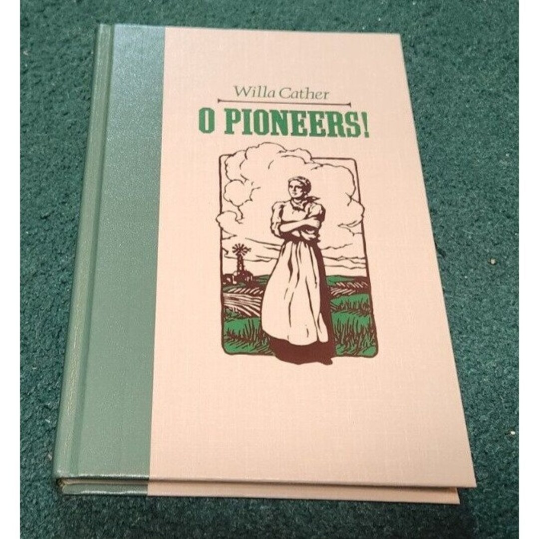 1990 O PIONEERS Willa Cather Illustrated Mark Weakley Reader's