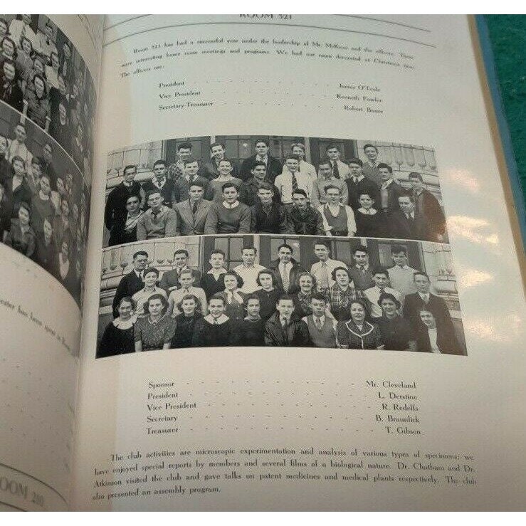 1938 PERRYSCOPE Yearbook Perry High School Pittsburgh Pennsylvania PA ...