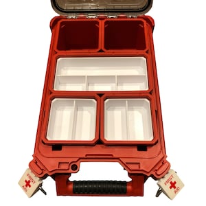 First Aid Kit for Milwaukee Packout Small Parts Organizer