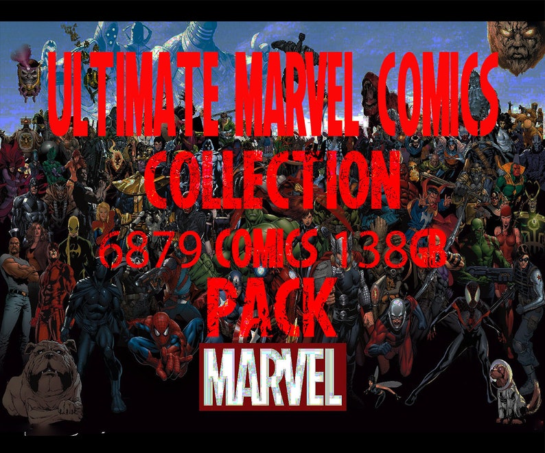 Ultimate MARVEL COMICBOOK Collection Cbr. format . 6879 Comics 138 GB. image 1